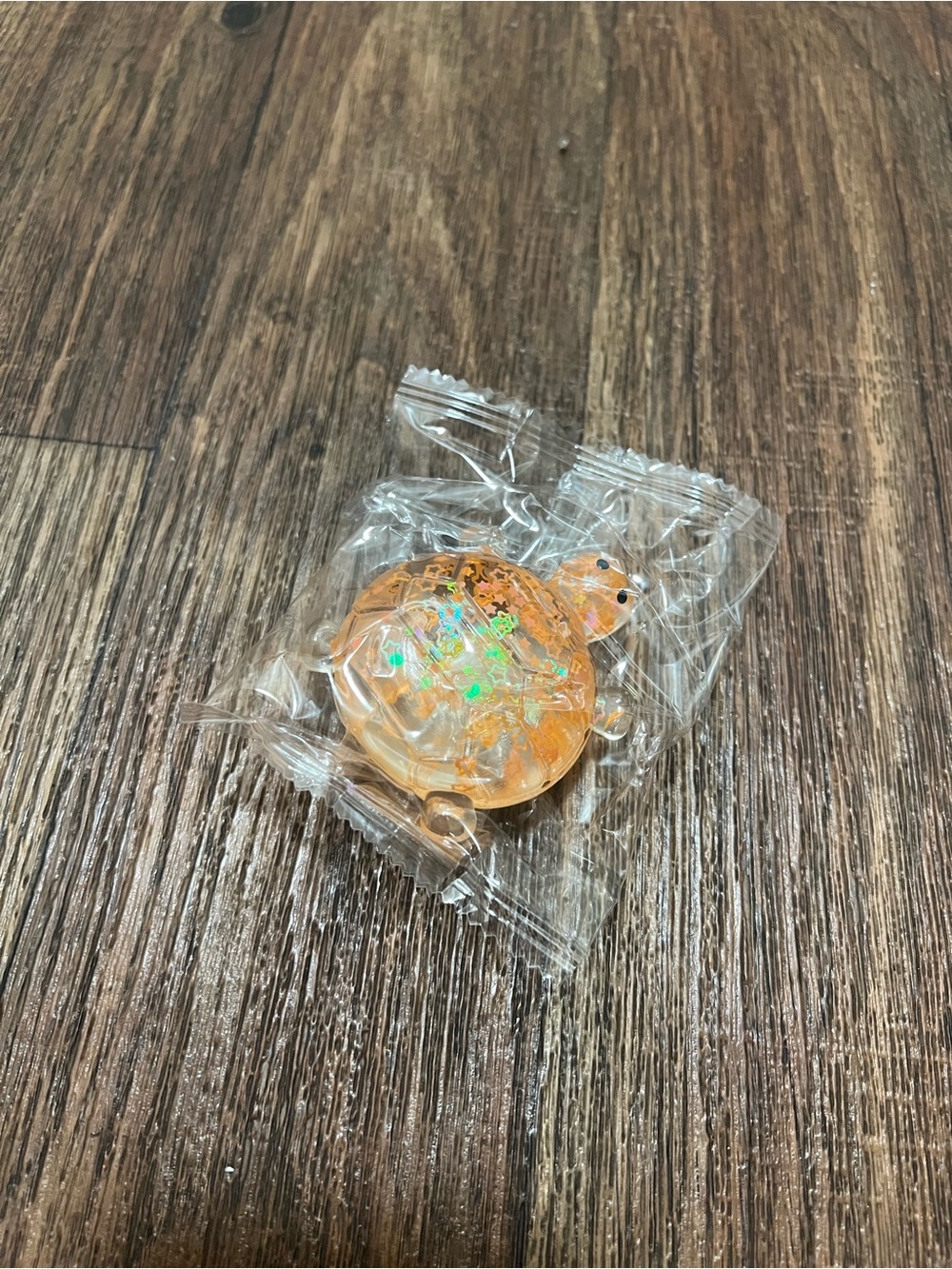 Orange Glitter Turtle Squishy/Fidget 🐢🧡 - Picture 3 of 3